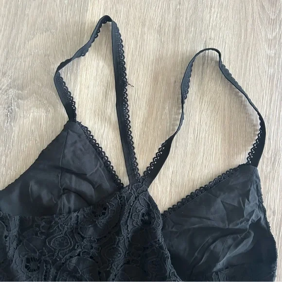 Betsey Johnson Womens Lace Short Fit & Flare Mini Dress - Picture 4 of 7